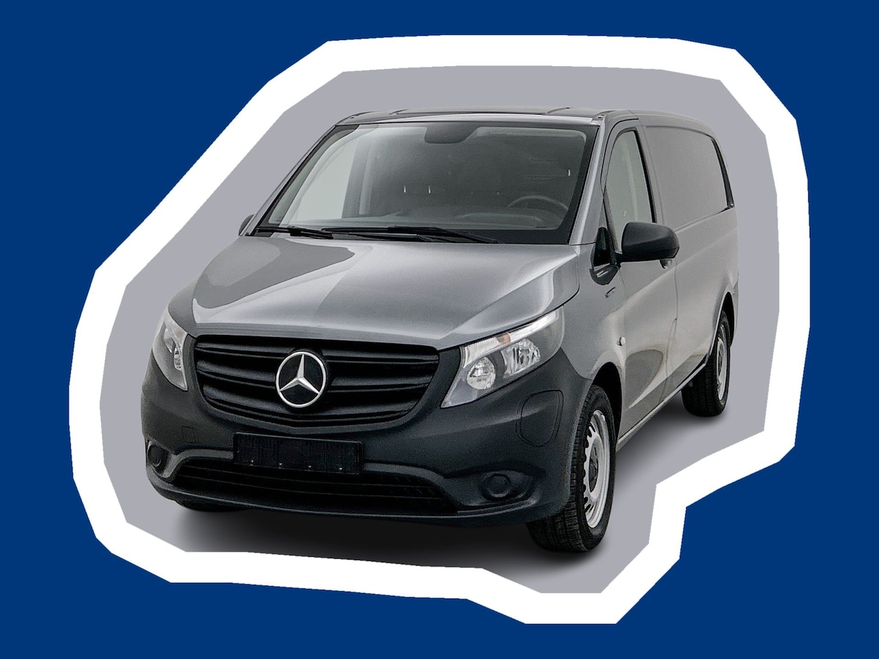Mercedes-Benz eVito - 112 L2 60 kWh 285km WLTP Camera Stoelverwarming Snelladen Carplay - AutoWereld.nl
