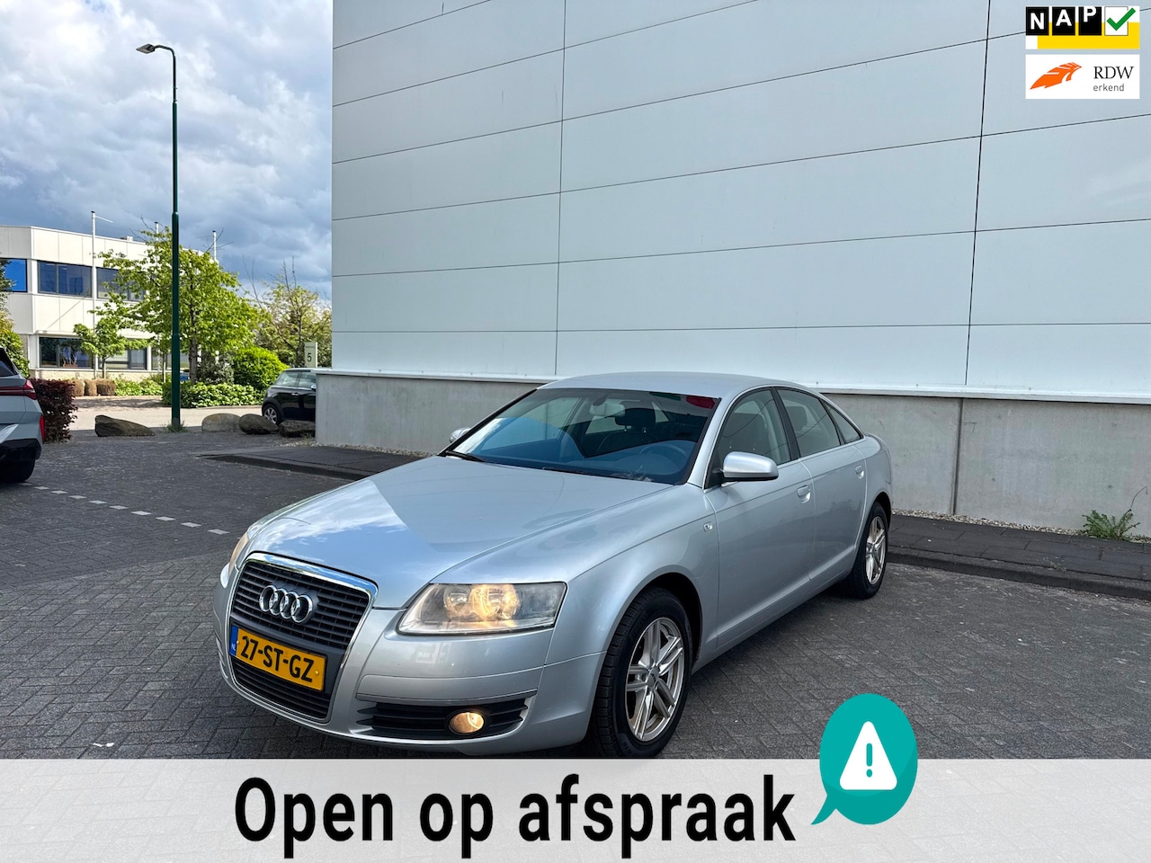 Audi A6 Limousine - 2.4 Pro Line CRUISE/AUTOMAAT/STOELVRWMNG/LEER/NAVI - AutoWereld.nl