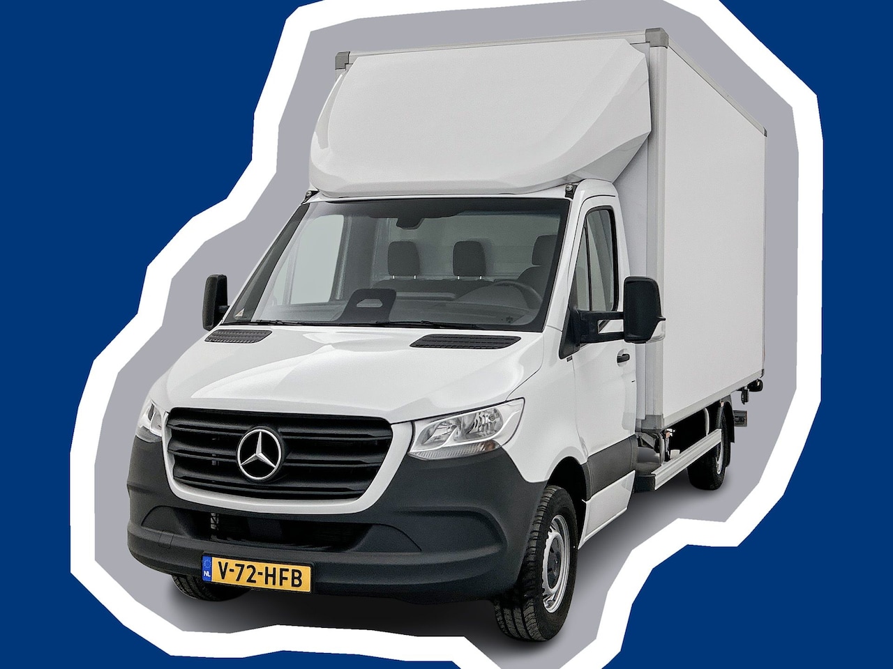Mercedes-Benz Sprinter - 315 1.9 CDI L3 Pro Bakwagen met Laadklep Camera Zijdeur Spoiler D'Hollandia Cruise control - AutoWereld.nl