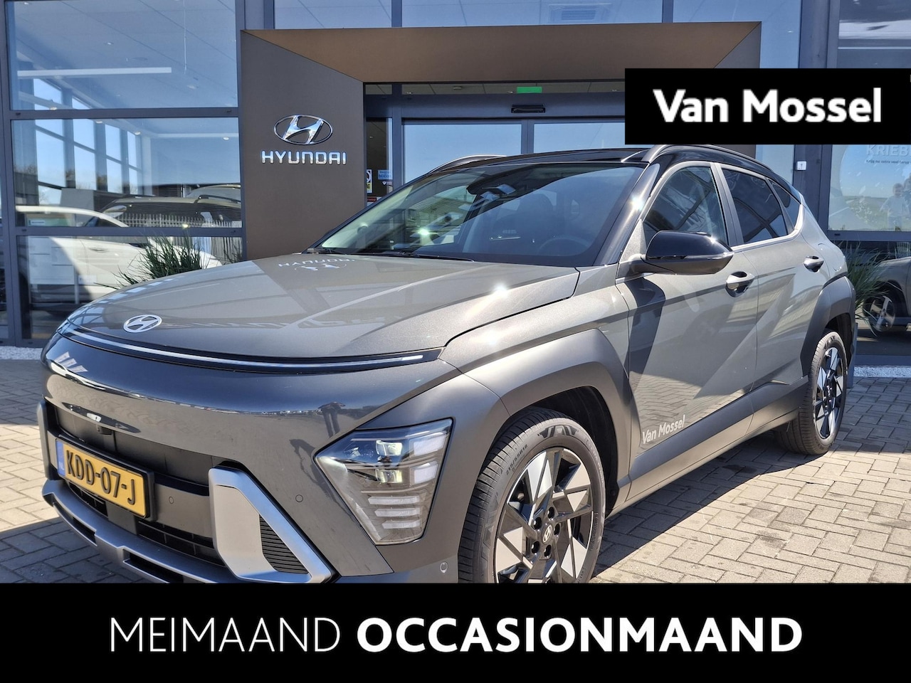 Hyundai Kona - 1.6 GDI HEV Premium Sky | Panoramadak | Climate Control | Adaptieve Cruise | 360 Camera | - AutoWereld.nl