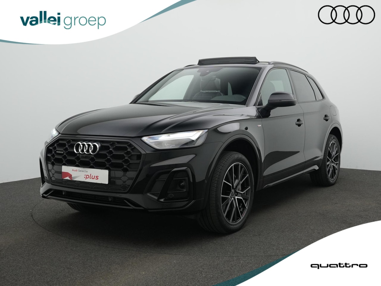 Audi Q5 - 50 TFSI e 299 pk S-Line | Panoramadak | 360 Camera | Adaptive Cruise | Elektrische achterk - AutoWereld.nl
