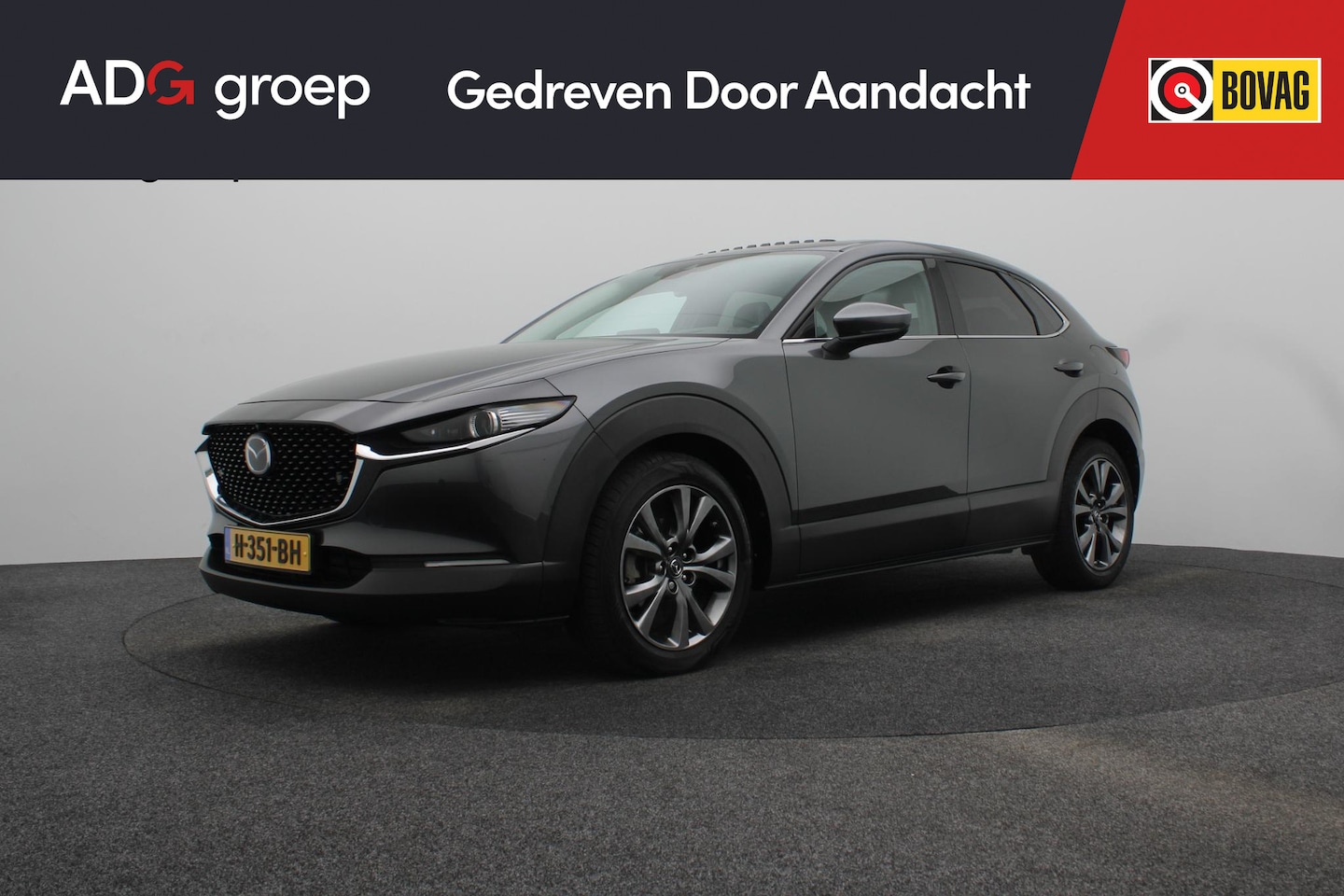 Mazda CX-30 - 2.0 e-SkyActiv-X M Hybrid Luxury Memory | Stoel-/ Stuurverwarming | Leder | Elektr. Koffer - AutoWereld.nl