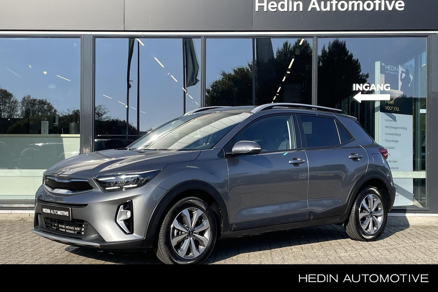 Kia Stonic - 1.0 T-GDi MHEV DynamicPlusLine 16 inch lichtmetalen velgen | Stoel en stuurverwarming |  C - AutoWereld.nl