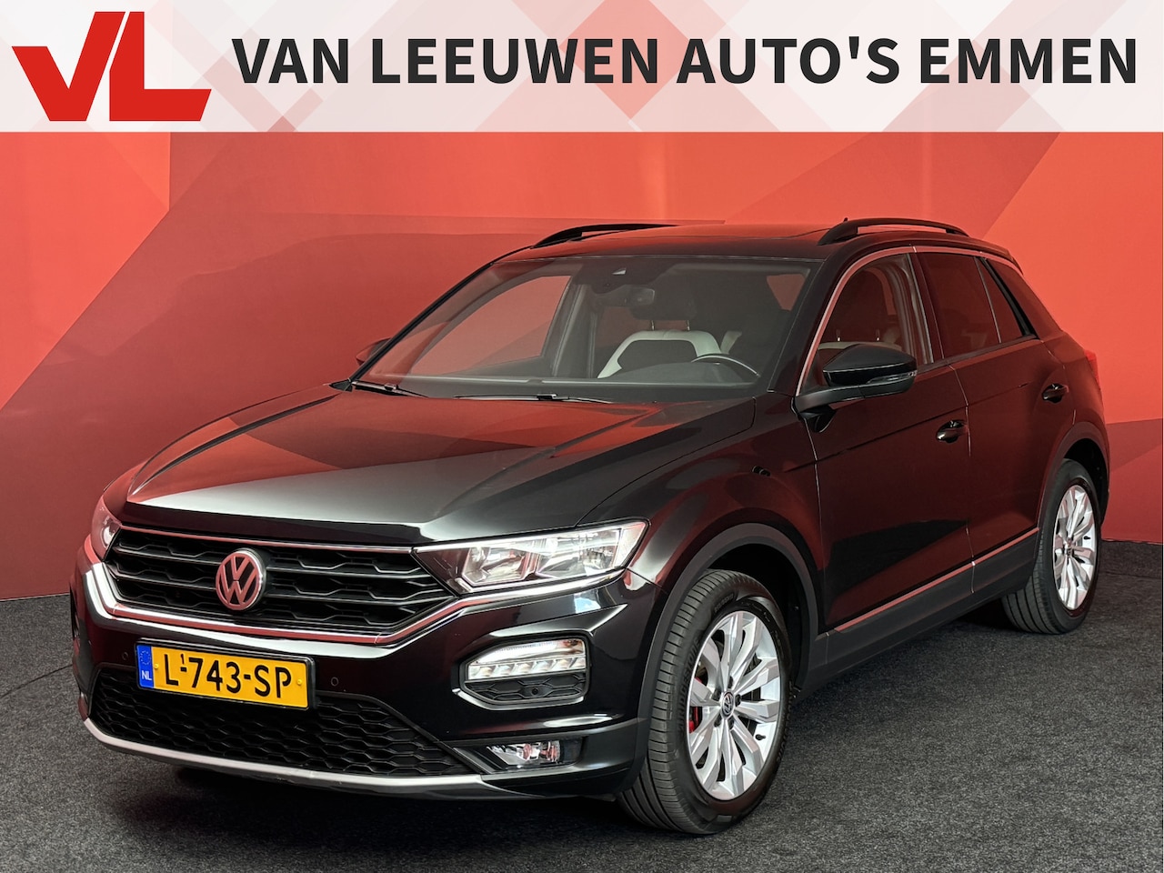 Volkswagen T-Roc - 2.0 TSI 4Motion Sport | Panorama dak | Automaat | 1700 KG trekgewicht! - AutoWereld.nl