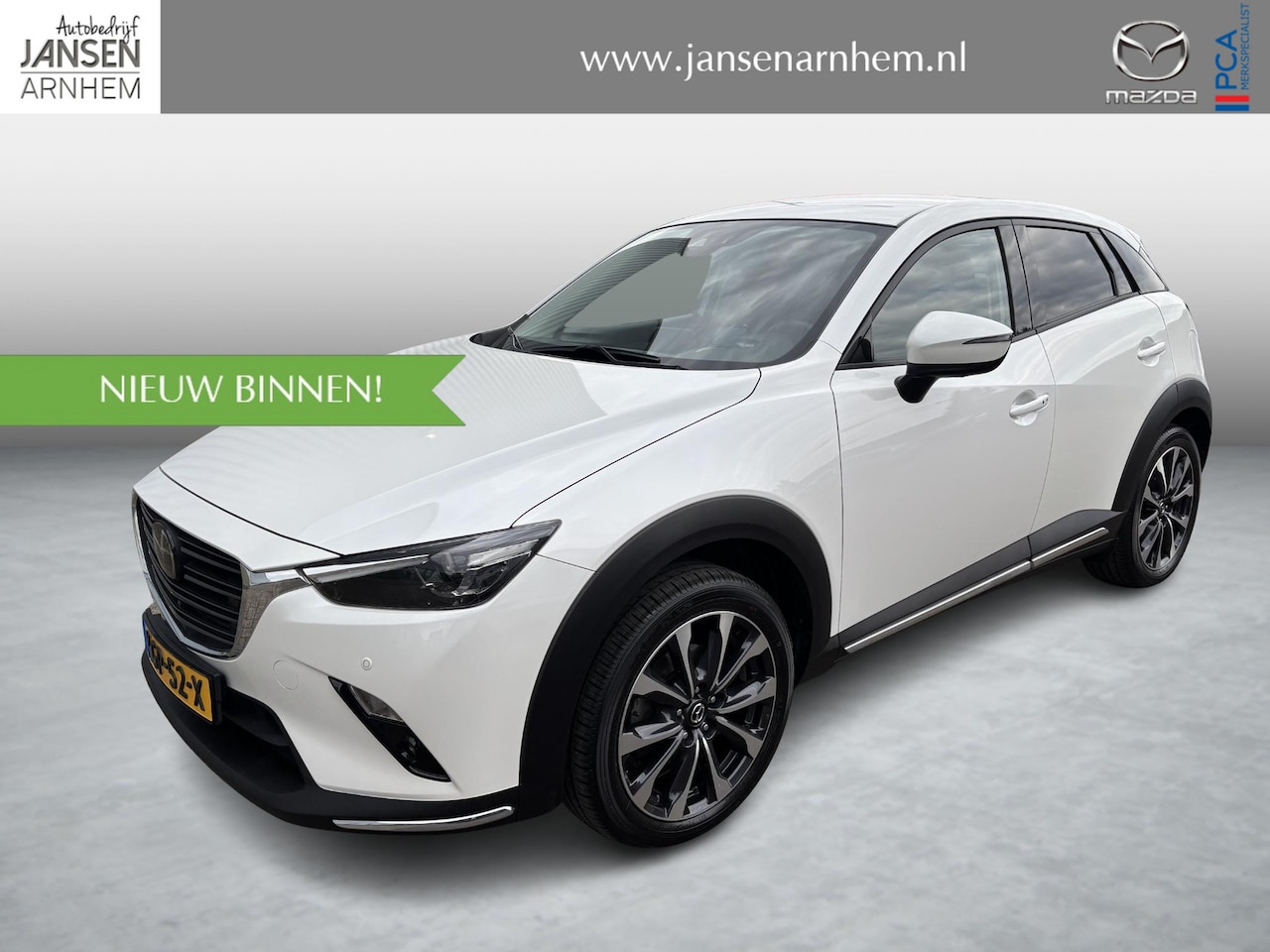 Mazda CX-3 - 2.0 SkyActiv-G 121 Luxury 2.0 SkyActiv-G 121 Luxury , Trekhaak, I-Activesense Pakket, 360 Camera, Bose, Adap.Cruise, - AutoWereld.nl