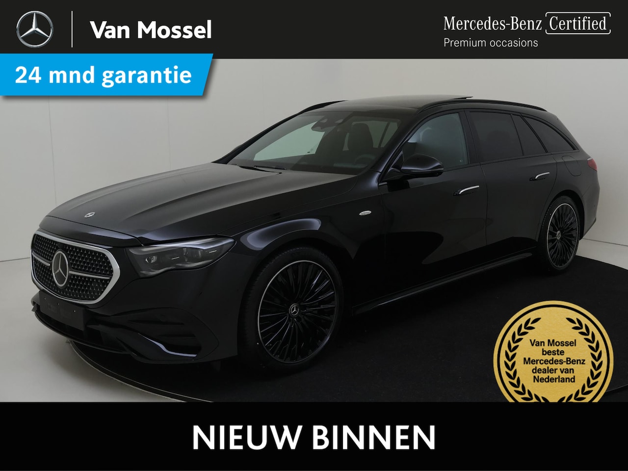 Mercedes-Benz E-klasse Estate - 300 e Sport Edition / Panoramadak/ Burmester 4D/ SUPERSCREEN/ Night/ 20 inch - AutoWereld.nl