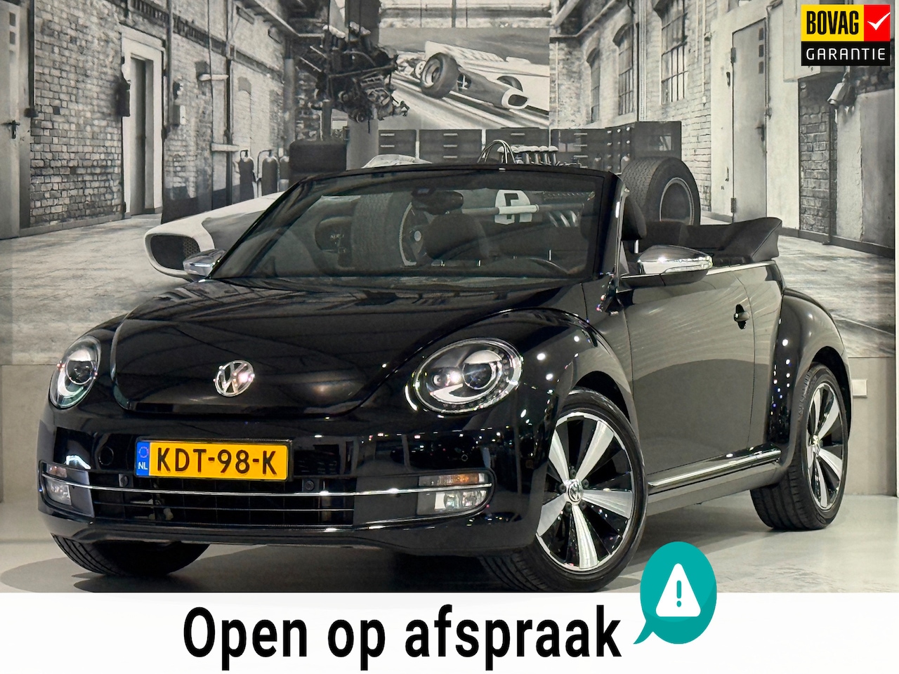 Volkswagen Beetle Cabriolet - 1.4 TSI Allstar *1e Eigenaar* - AutoWereld.nl
