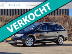 Skoda Superb Combi - 1.8 TSI Elegance Business Line AUTOMAAT*Trekhaak*Leder*Geheugenstoel*Navigatie