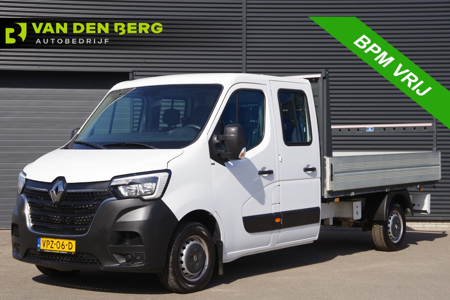 Renault Master - T35 2.3 dCi L3 OPEN LAADBAK, 150PK, DC-7P, AIRCO, TREKHAAK, DUBBELE CABINE, PICK-UP, OPENL - AutoWereld.nl