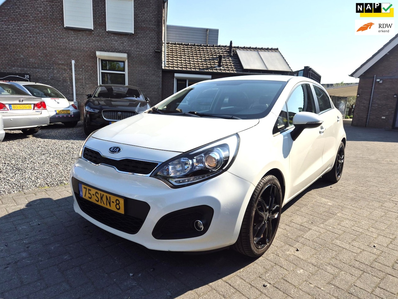 Kia Rio - 1.2 CVVT Super Pack 5 Deurs Airco Cruise - AutoWereld.nl