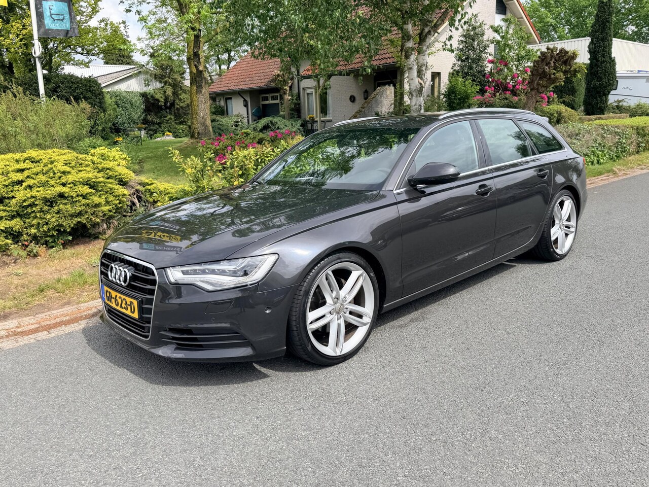 Audi A6 Avant - 2.0 TFSI S-Line 240PK Automaat•Leder•Navi - AutoWereld.nl