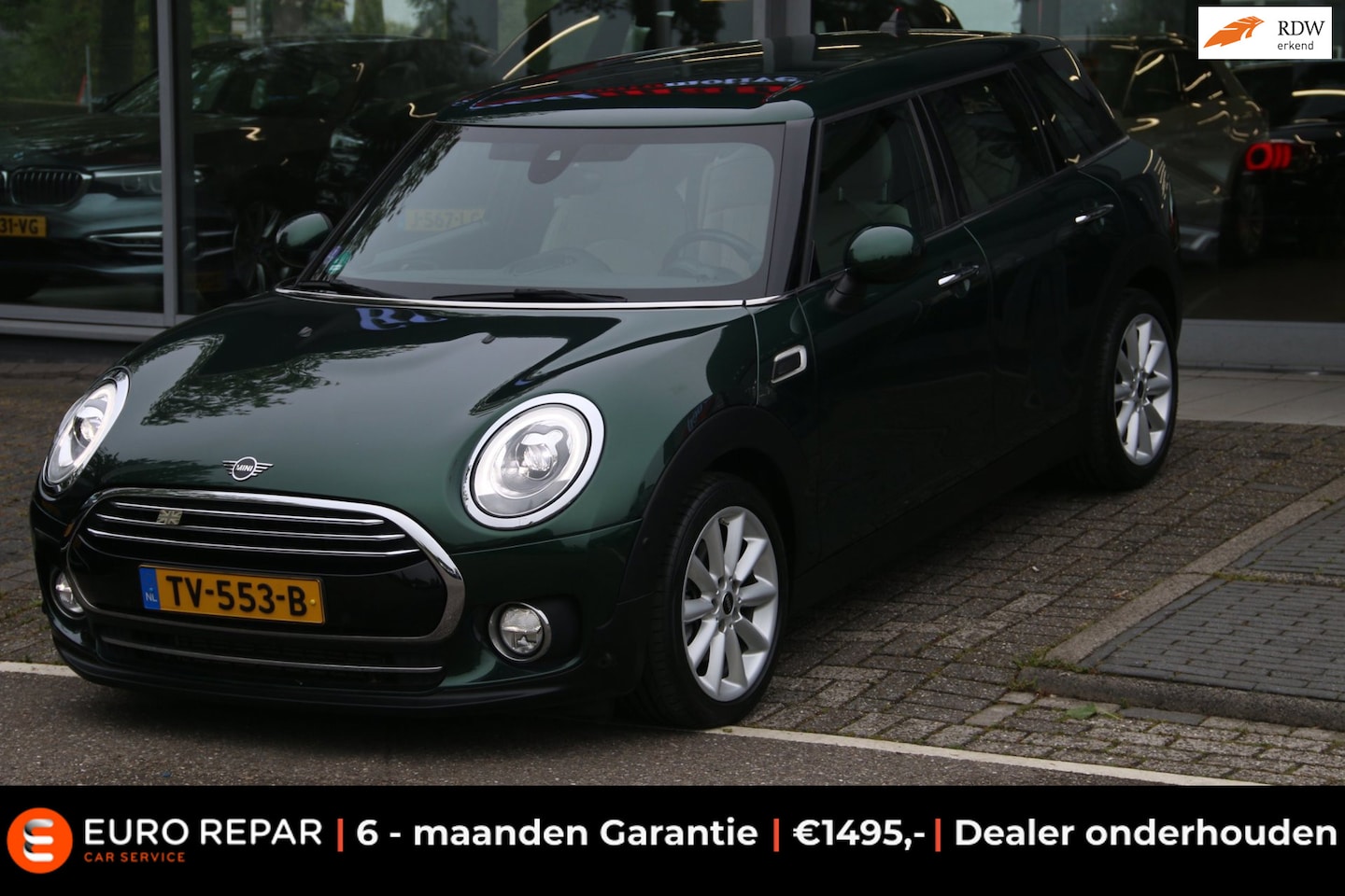 MINI Clubman - Mini 1.5 Cooper Business Edition BRITISH RACING GREEN - AutoWereld.nl