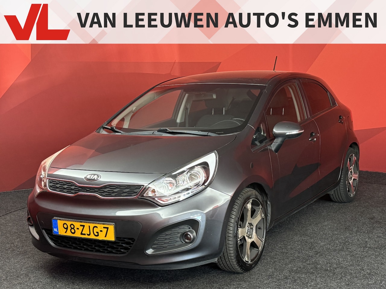 Kia Rio - 1.2 CVVT Super Pack | Climate Control | Navigatie | APK 30-11-2026 | - AutoWereld.nl