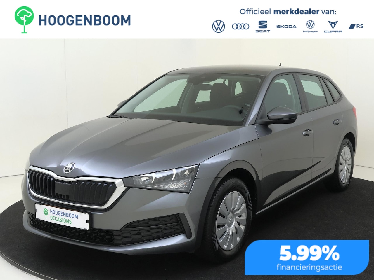 Skoda Scala - 1.0 TSI Active | CarPlay | Airco | Armsteun voor | Elektrisch verstelbare buitenspiegels | - AutoWereld.nl
