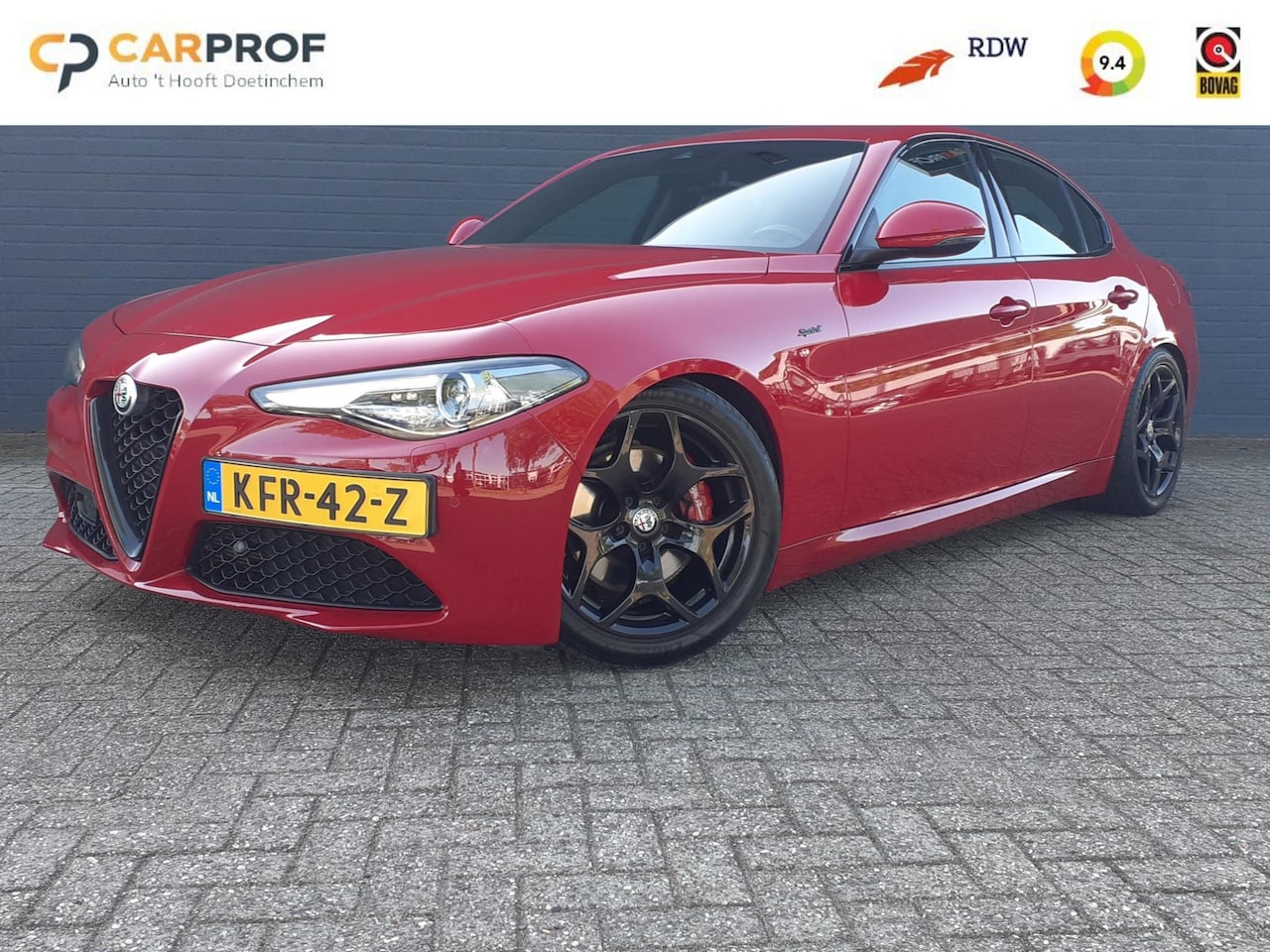Alfa Romeo Giulia - 2.0 T Sprint VELOCE INT. / SPORTUITLAAT / VERLAAGD - AutoWereld.nl