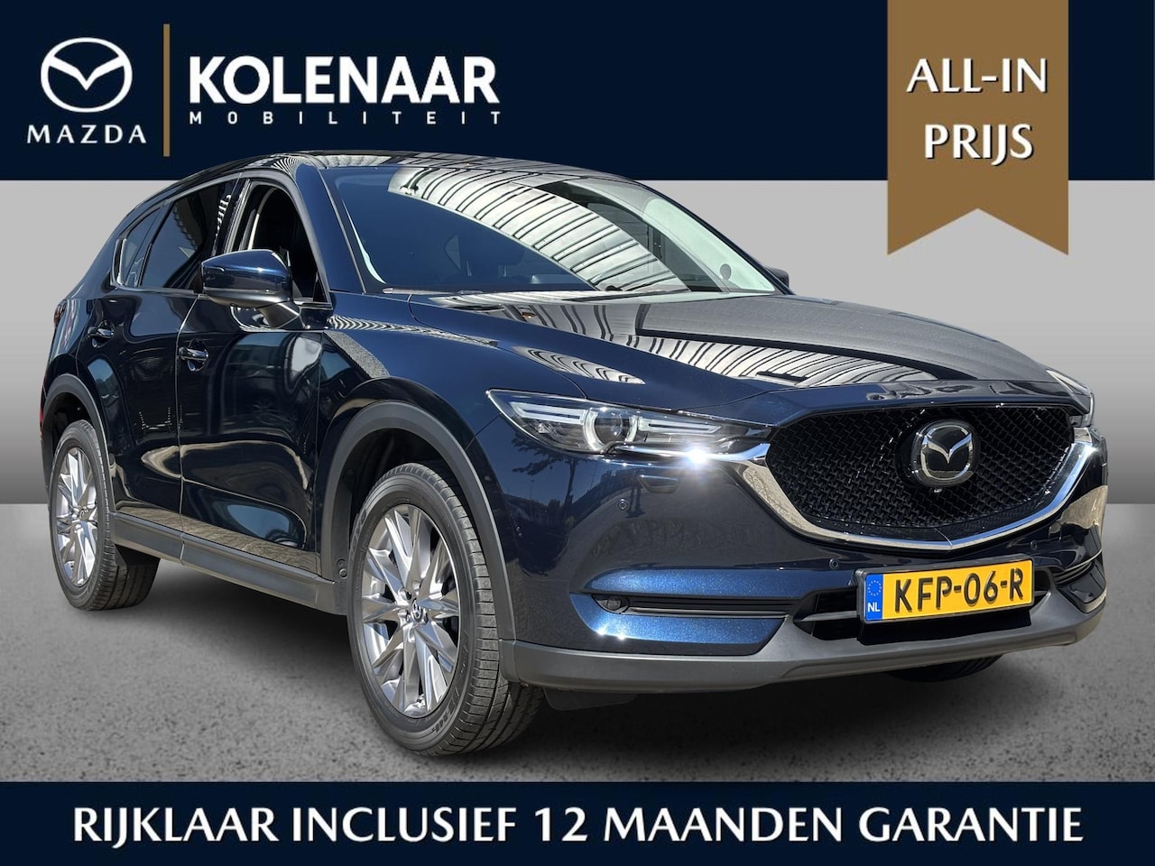 Mazda CX-5 - 2.5 SkyActiv-G 194 Luxury /Automaat/Afneembare Trekhaak/360CM/ACC/Dealeronderhouden/ - AutoWereld.nl