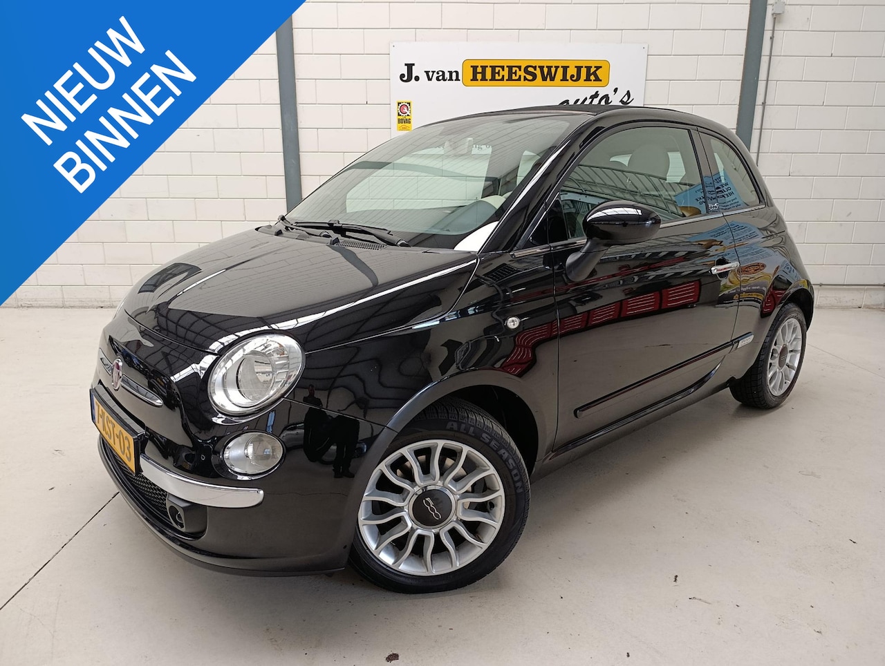 Fiat 500 C - 0.9 TwinAir Lounge AIRCO | AUDIO | CV OP AFSTAND | LMV | ELEKTRISCHE RAMEN/DAK - AutoWereld.nl