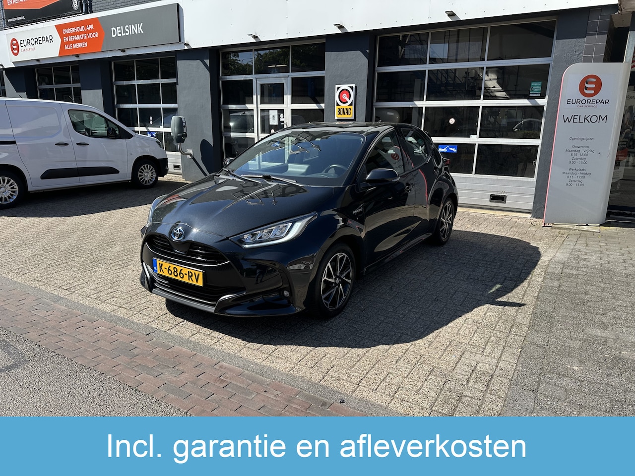 Toyota Yaris - 1.5 Hybrid Dynamic Automaat All-in Prijs Led/Airco/Parkeersens a/Bluetooth/Cruise - AutoWereld.nl