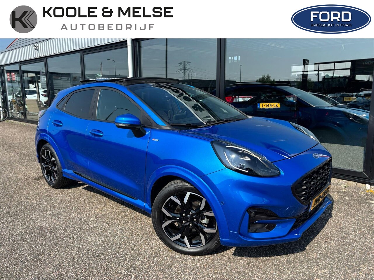 Ford Puma - 1.0i Ecoboost Hybrid 125pk ST-Line X , panodak, adaptieve cc, car play - AutoWereld.nl