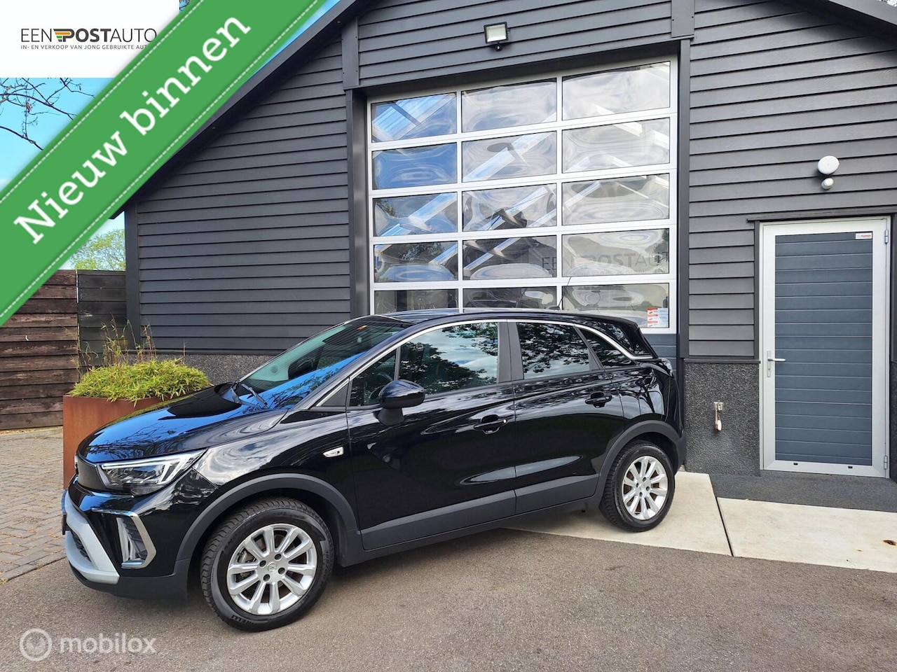 Opel Crossland - 1.2 Turbo Elegance 1e Eig. NL-Auto. Apple-Carplay, Navigatie, Climate-Control, Cruise-Cont - AutoWereld.nl