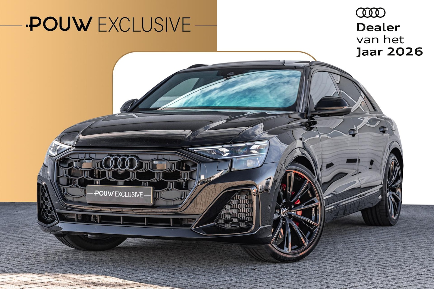 Audi Q8 - 55 TFSIe 394pk quattro Pro Line S | Panoramadak | Vierwielbesturing | Trekhaak | B&O Audio - AutoWereld.nl