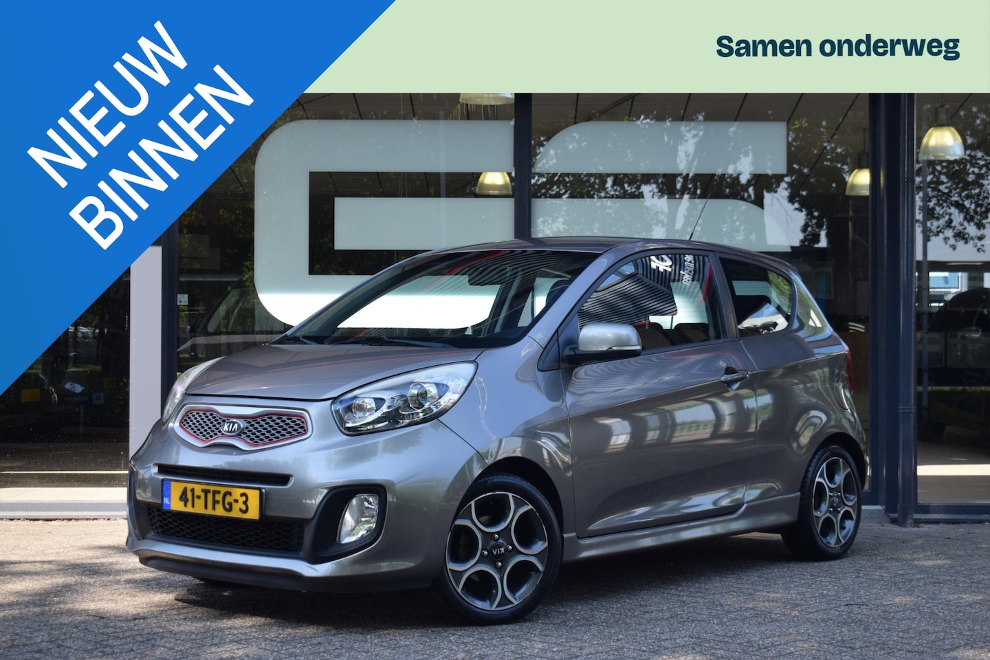 Kia Picanto - 1.2 CVVT Comfort Pack met AIRCO|LED|VELGEN - AutoWereld.nl