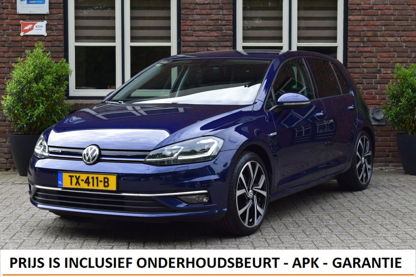 Volkswagen Golf - 1.5 TSI DSG Aut. Highline Trekhaak | Stoelverw. | 2X PDC - AutoWereld.nl
