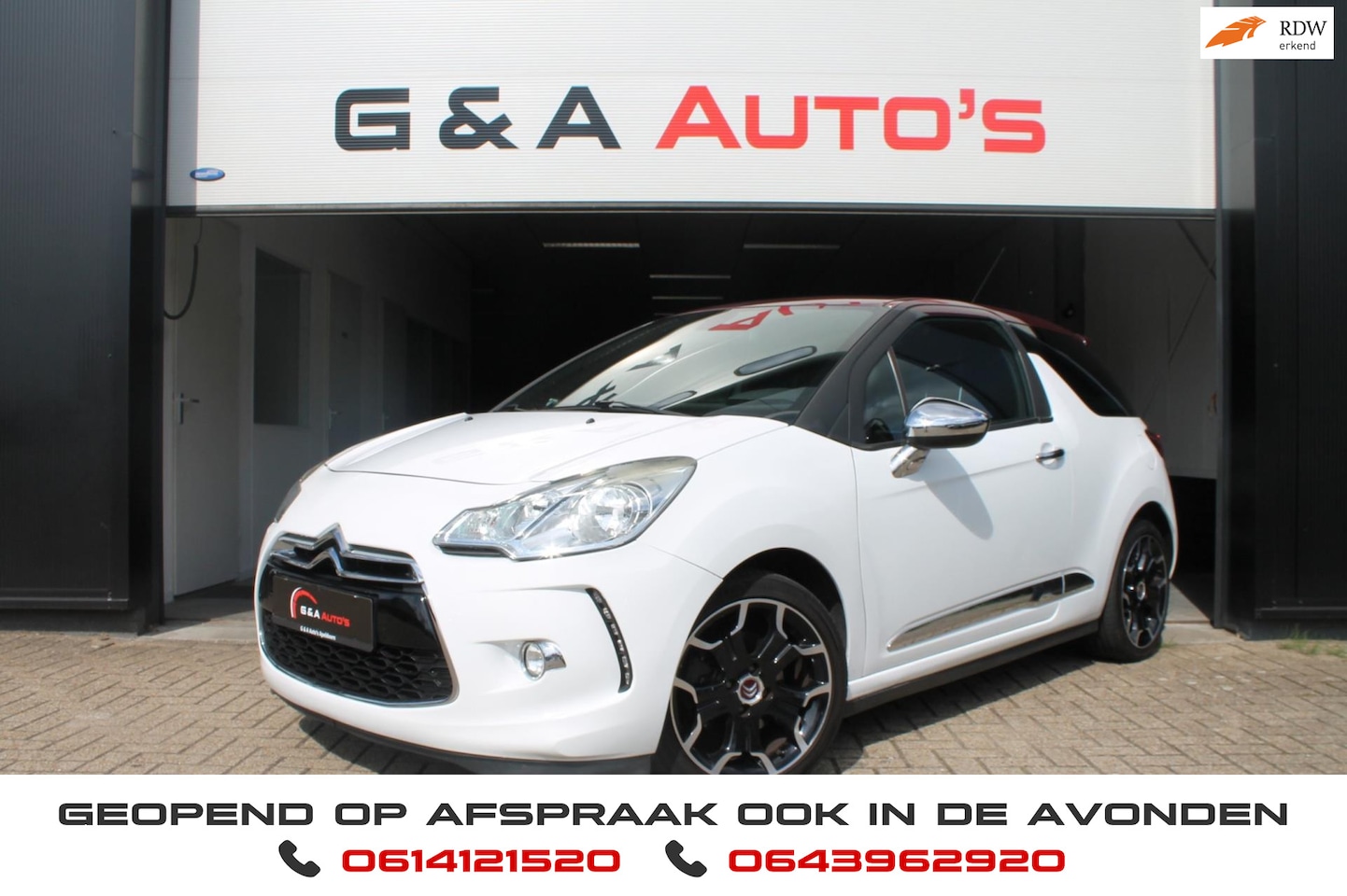 Citroën DS3 - 1.6Sport Chic / NAVI / CRUISE CTRL / PDC / AC / VOL OPTIE / APK 02-2027 - AutoWereld.nl