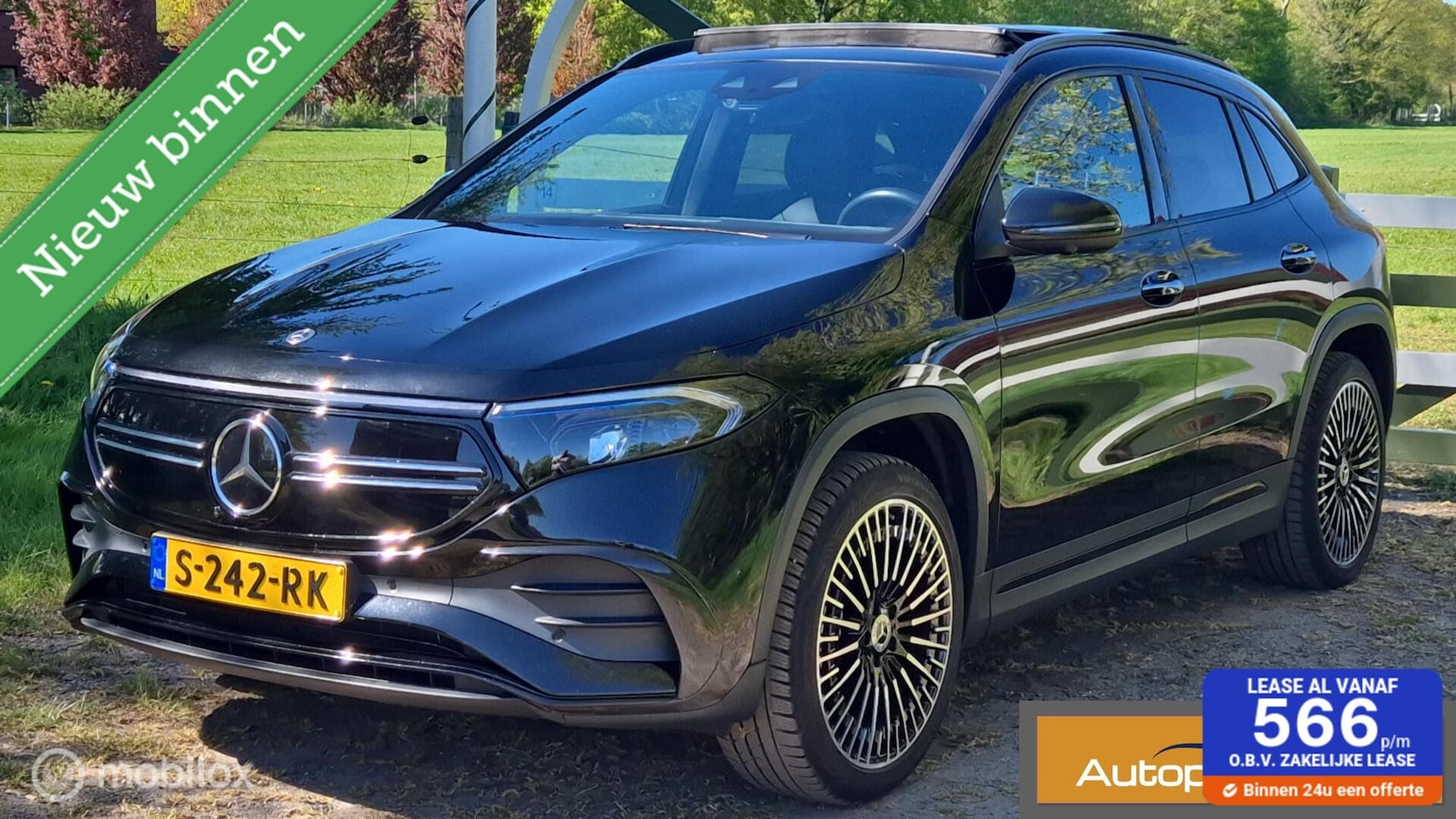 Mercedes-Benz EQA - 250+ AMG Line 71 kWh PANORAMADAK - AutoWereld.nl