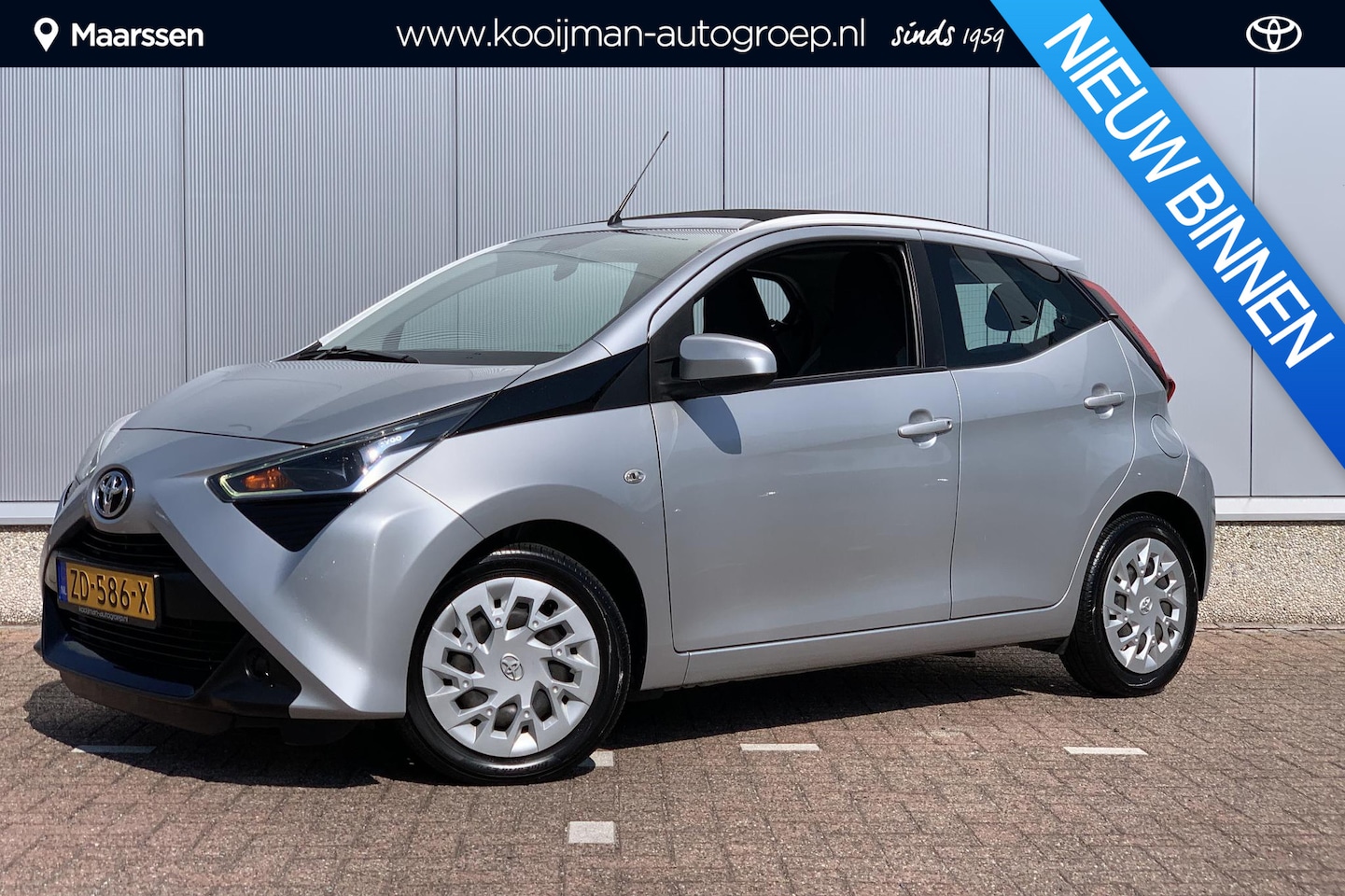 Toyota Aygo - 1.0 VVT-i x-play | Cabrio | Camera | Airco | Navigatie - AutoWereld.nl