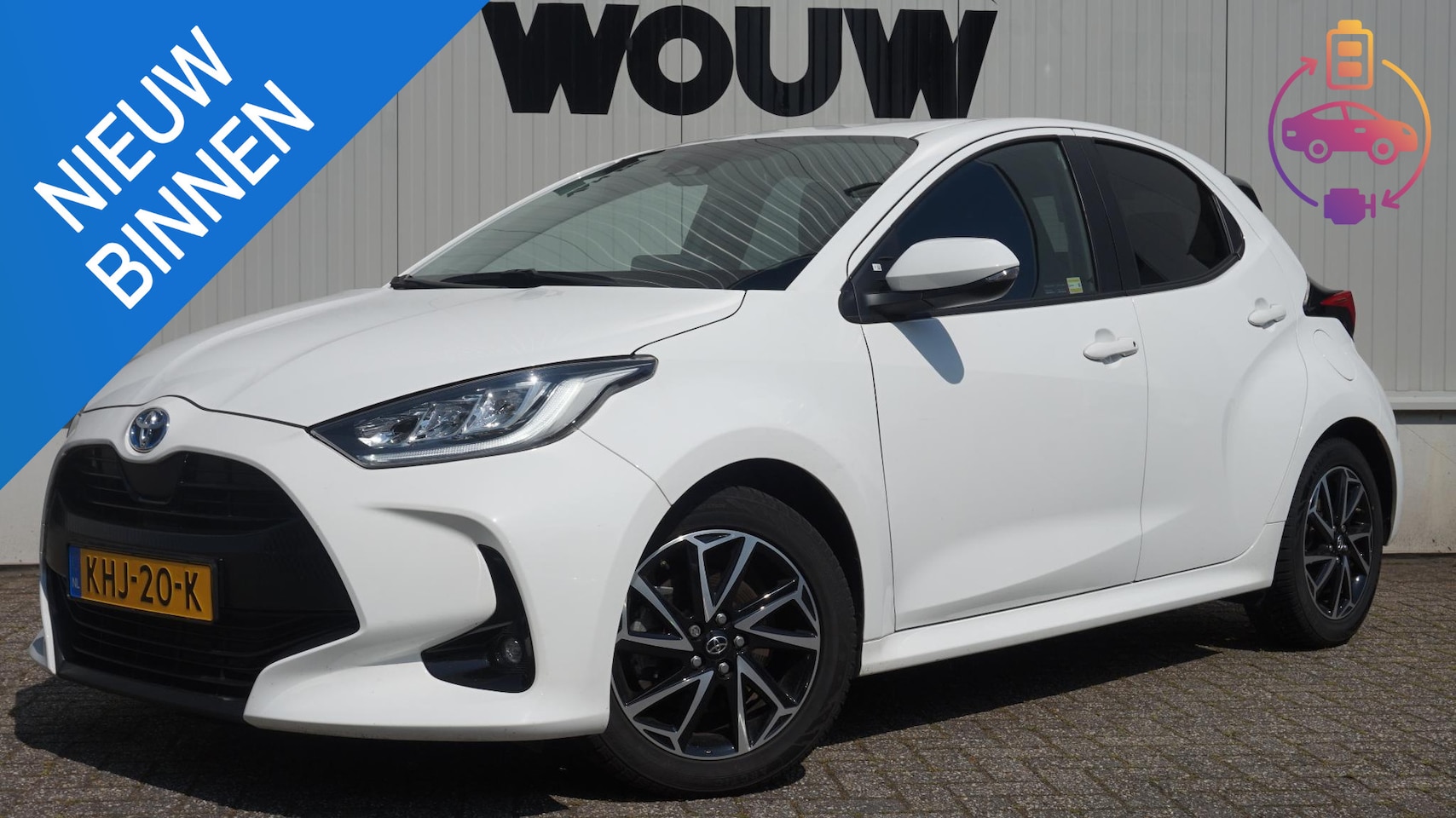 Toyota Yaris - 1.5 Hybrid A/T 115PK Clima | Cruise | Carplay - AutoWereld.nl