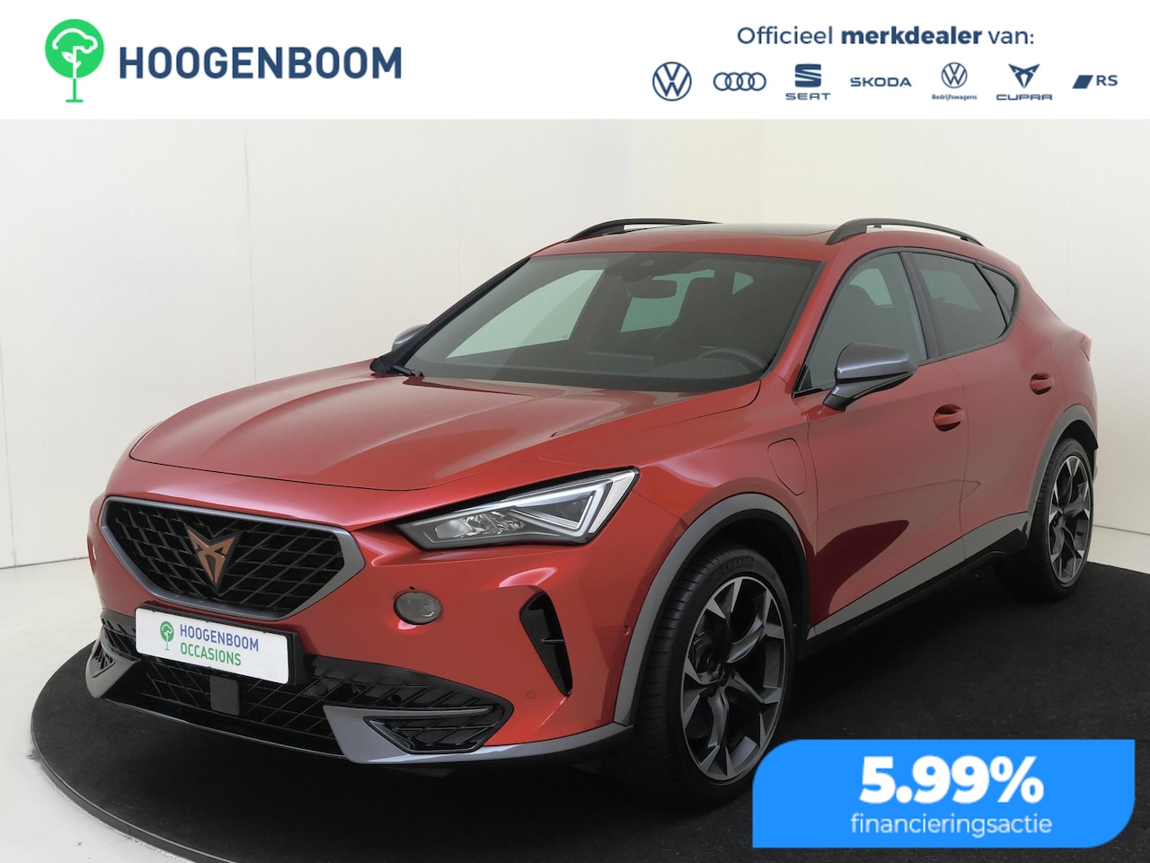 CUPRA Formentor - 1.4 e-Hybrid VZ Performance | SoH 97% | Panoramadak | Trekhaak | Adaptieve demping | Parke - AutoWereld.nl