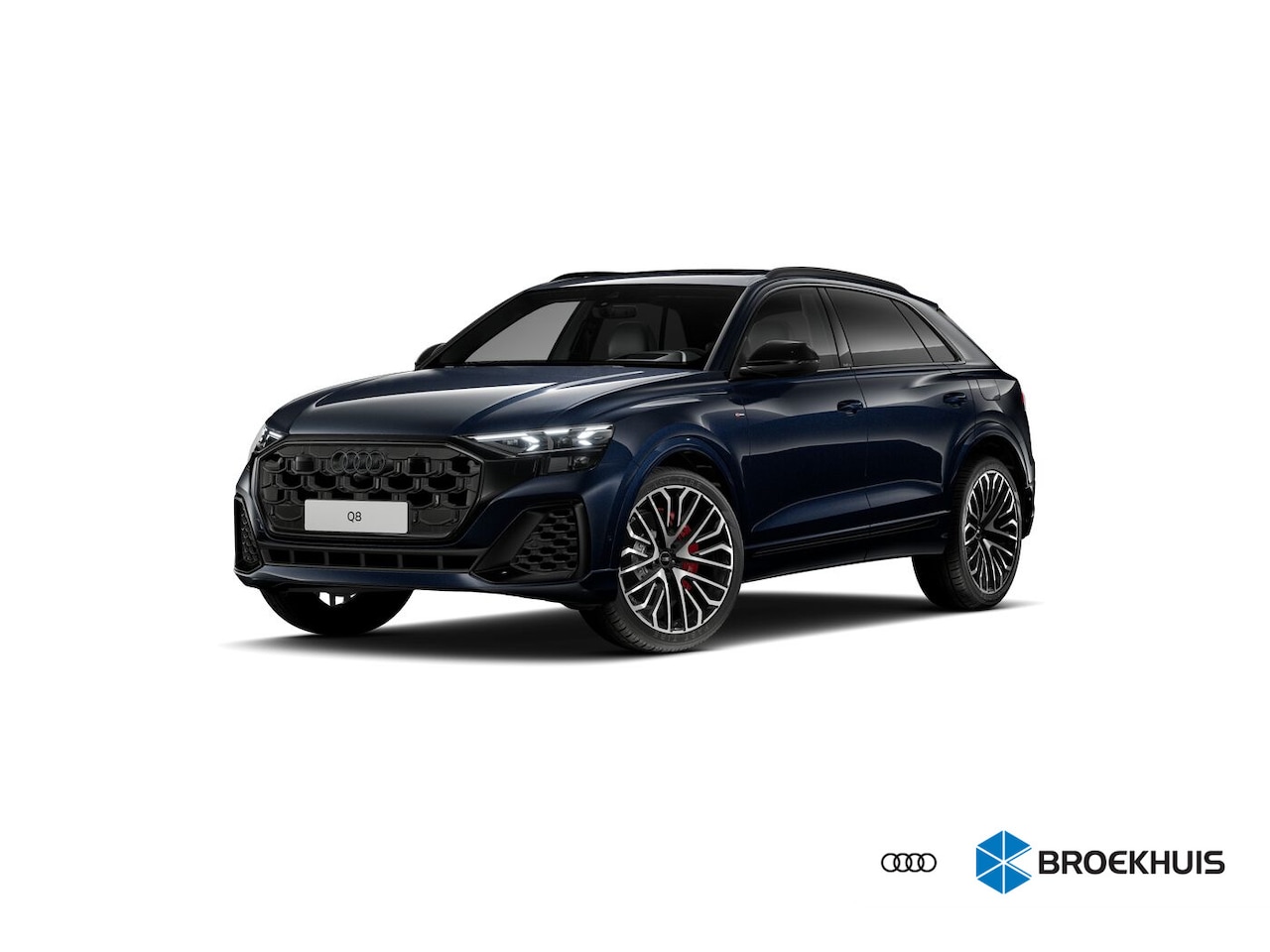 Audi Q8 - 55 TFSI e quattro Pro Line S 394PK | Trekhaak | 4-wiel Besturing | Panorama Dak | B&O Audi - AutoWereld.nl