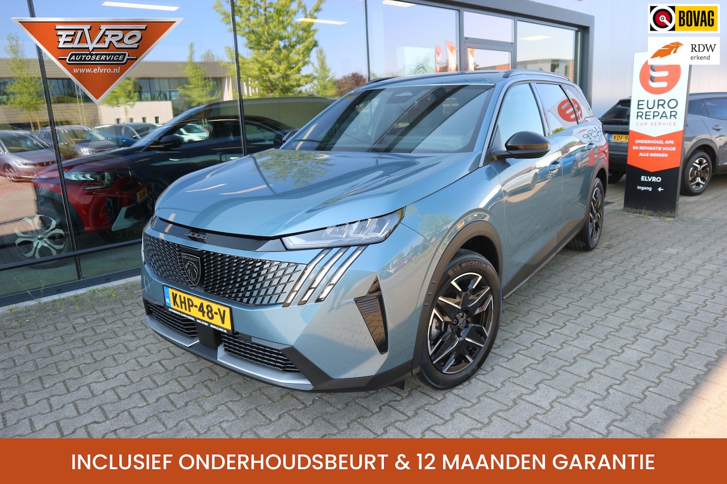 Peugeot 5008 - 1.2 Hybrid 145 Allure 7 ZITS CAMERA CRUISE KEYLESS CARPLAY RIJKLAARPRIJS!! - AutoWereld.nl