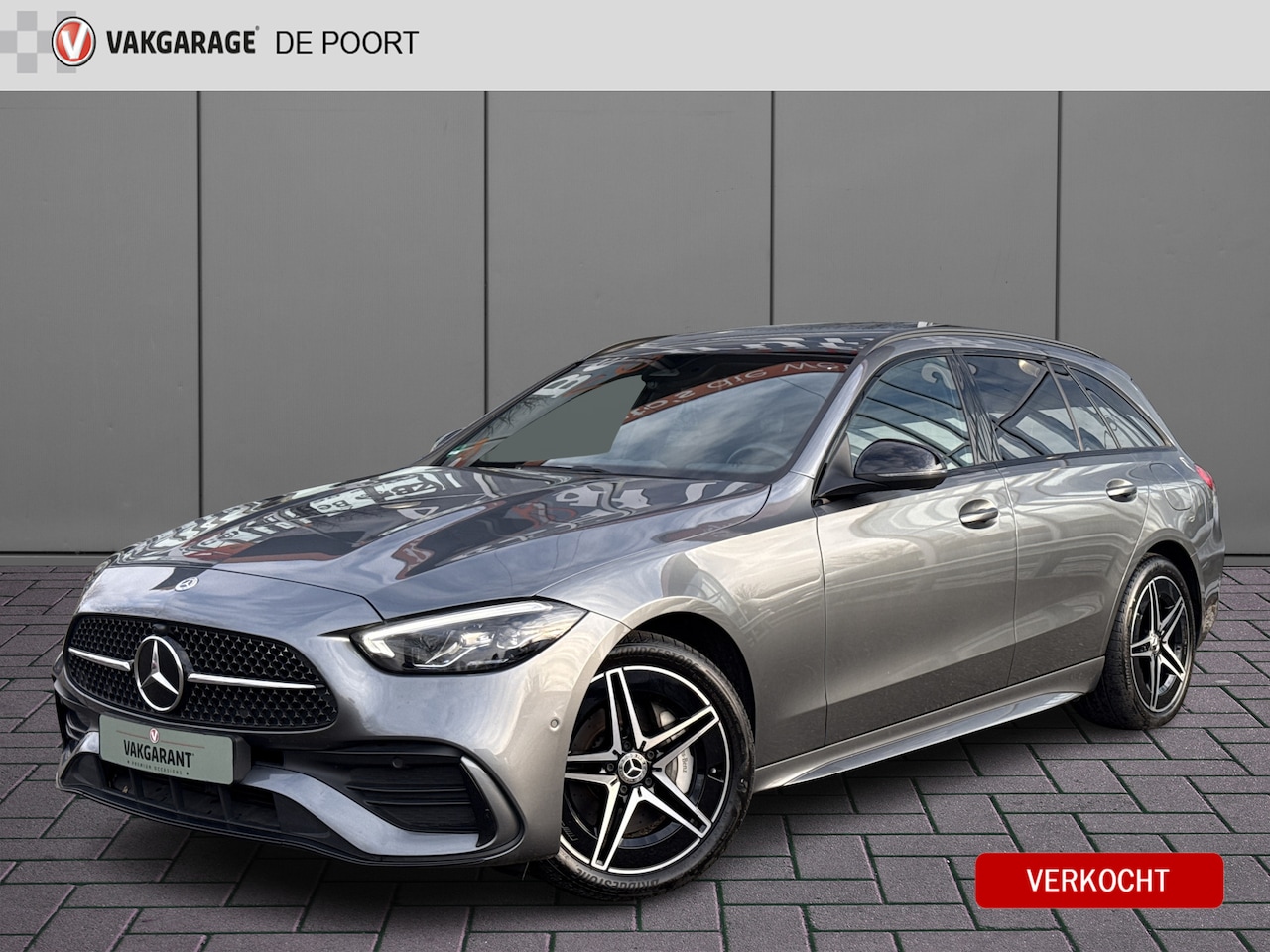Mercedes-Benz C-klasse Estate - 300 e AMG Line | Pano | 1 jaar fab. garantie | Elek. trekhaak | Dealer OH - AutoWereld.nl