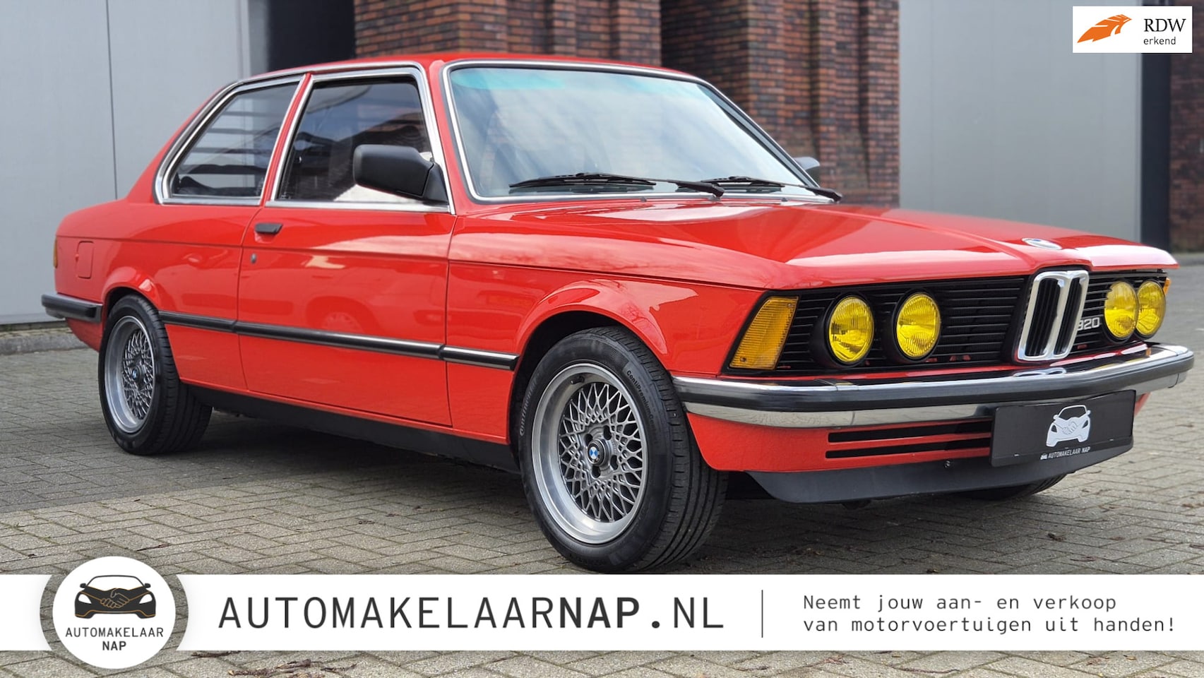 BMW 3-serie - 320 / Org. NL / Handgeschakeld / 6 cil. / Belastingvrij / 1982 / E21 / Uniek!! / - AutoWereld.nl