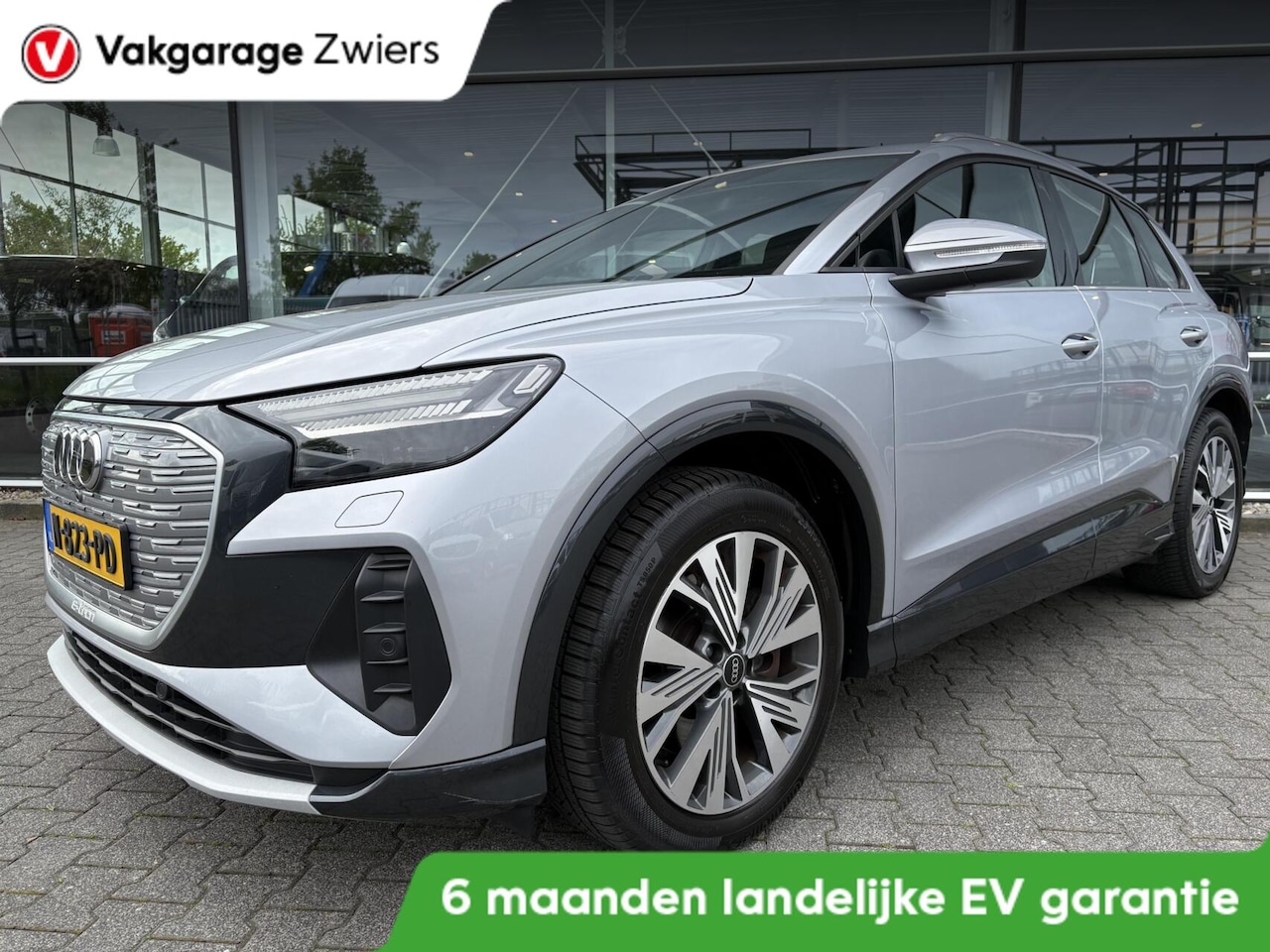 Audi Q4 e-tron - 40 Launch edition Advanced Plus 77 kWh SOH91.1%|Carplay |Camera|Stoel verwarm. - AutoWereld.nl