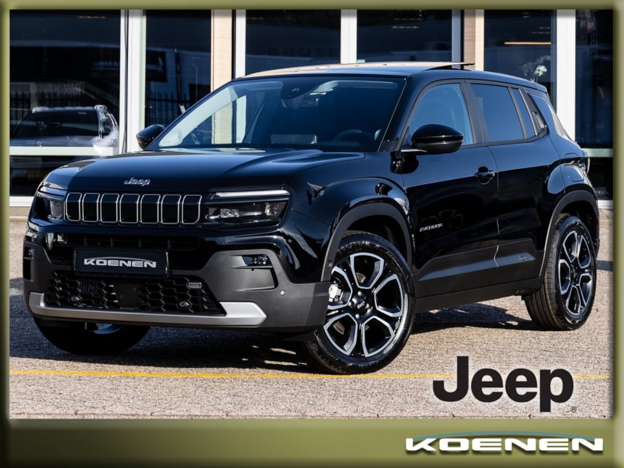Jeep Avenger - 1.2 E-Hybrid SUMMIT Auto. PANO / LEER / ENTERTAINMENT PACK - AutoWereld.nl
