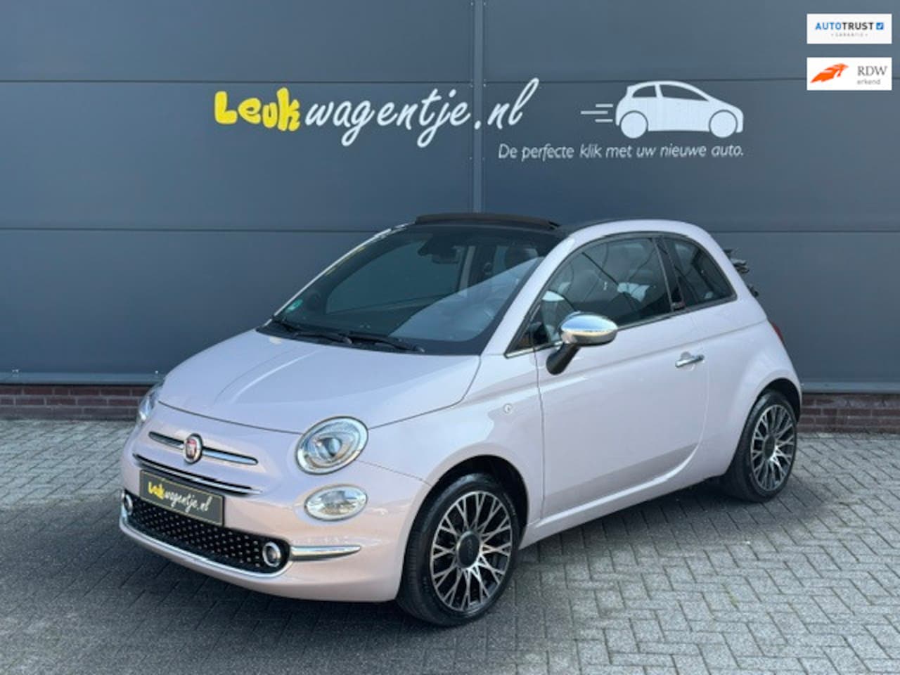 Fiat 500 C - 1.2 Star Cabrio *carplay *cruise *airco *16 inch - AutoWereld.nl