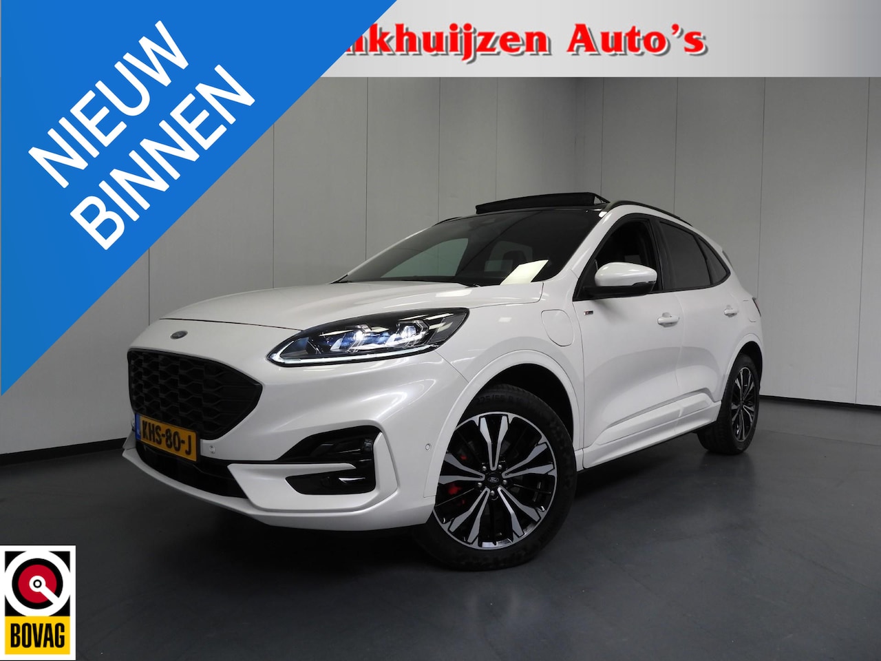 Ford Kuga - 2.5 PHEV Plug-In ST-Line X NAVI/SCHUIFDAK/HEAD-UP/B&O/LED/19"LMV! - AutoWereld.nl