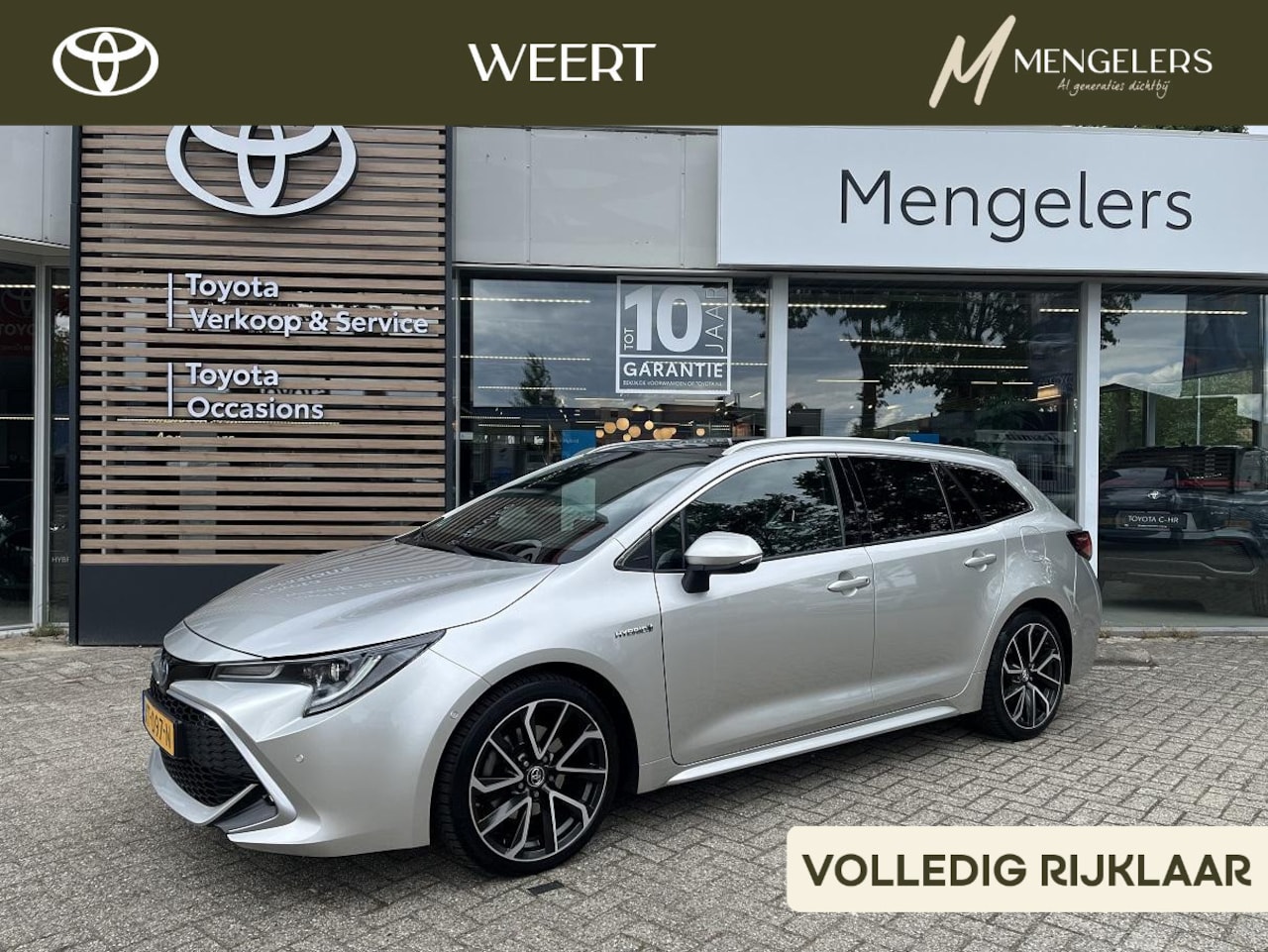Toyota Corolla Touring Sports - 2.0 Hybrid Premium | NL-auto | Lederen bekleding - AutoWereld.nl