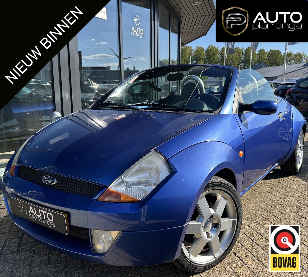 Ford Streetka - 1.6 95PK | Uniek | Lage km stand | APK tot 24-04-2027 | - AutoWereld.nl