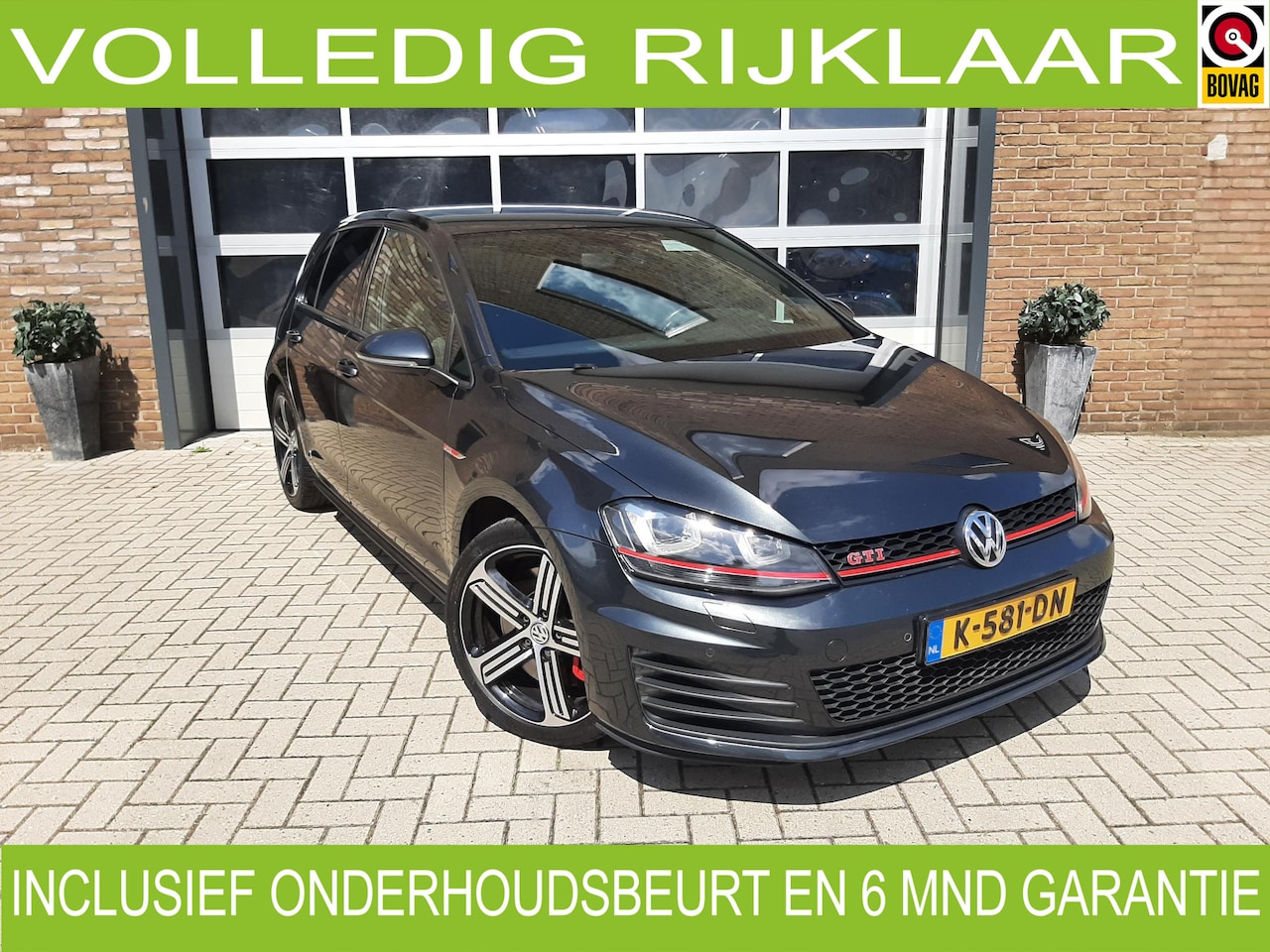 Volkswagen Golf - 2.0 TSI GTI Performance Handbak uniek - AutoWereld.nl