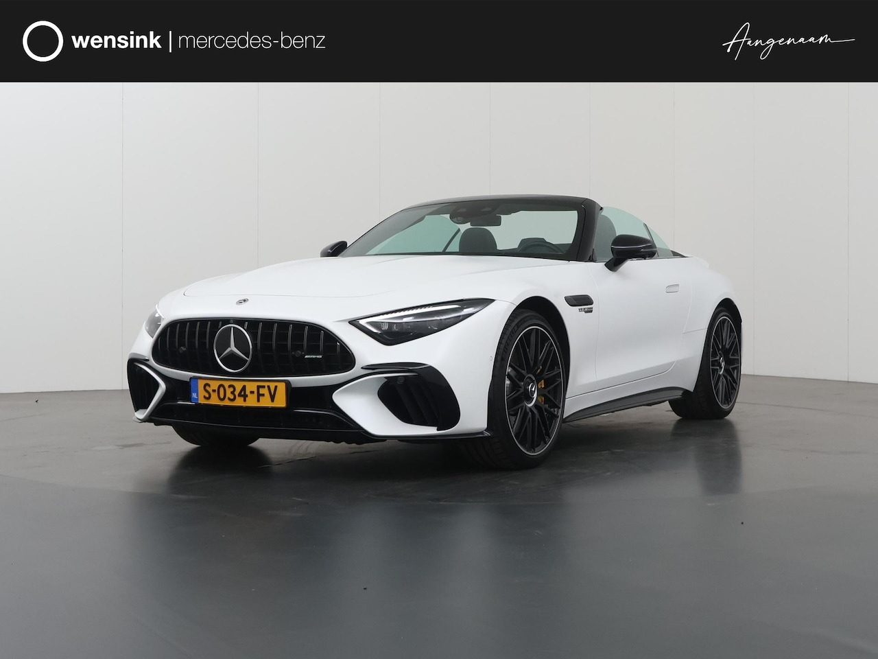 Mercedes-Benz SL-klasse Roadster - AMG 63 4MATIC+ | Aeropdynamicapakket | 21" lichtmetalen velgen | Carbon interieur | Headup - AutoWereld.nl