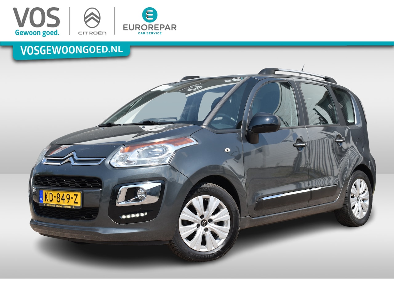 Citroën C3 Picasso - PureTech 110 Feel Edition | Navigatiesysteem | Achteruitrijcamera | Airconditioning ECC | - AutoWereld.nl
