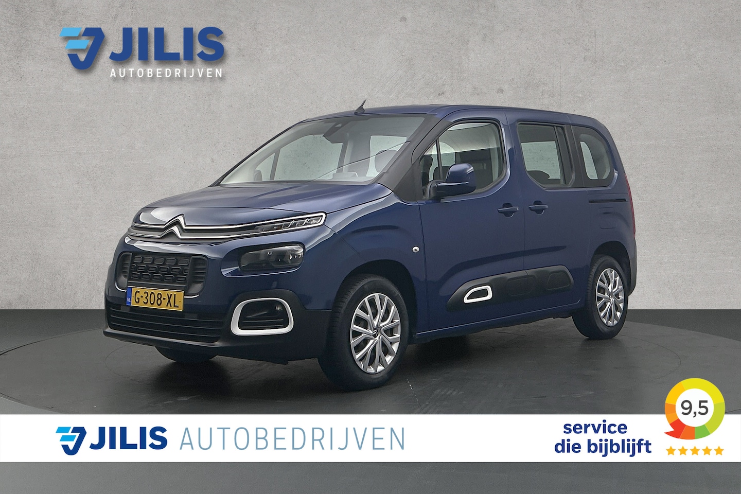 Citroën Berlingo - 1.2 PureTech Feel | 2x schuifdeur | Cruise control | Airco | Parkeersensoren - AutoWereld.nl