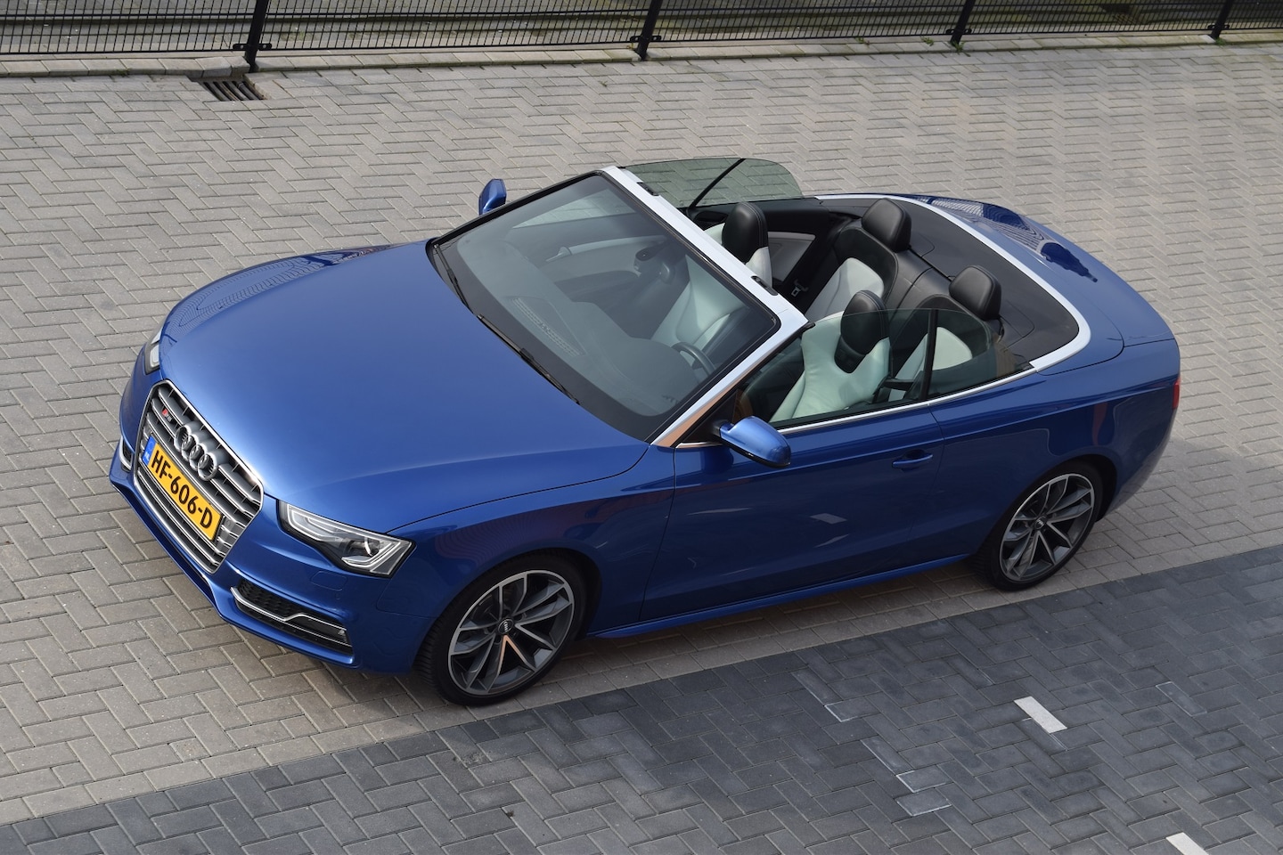Audi S5 - Cabriolet 3.0 V6 TFSI 333pk Quattro | Sepang Blauw - AutoWereld.nl