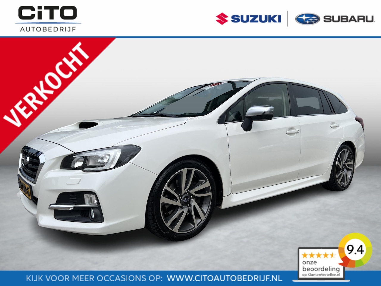 Subaru Levorg - 1.6 GT-S premium Automaat | Eyesight | Trekhaak | Elek. Schuif/Kantel Dak | Leer | Navigat - AutoWereld.nl