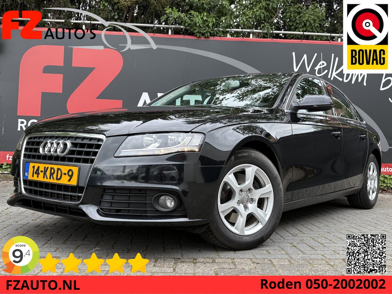 Audi A4 Limousine - 1.8 TFSI Pro Line Business - Navigatie - Airconditioning - Trekhaak - Complete Onderhoudsg - AutoWereld.nl