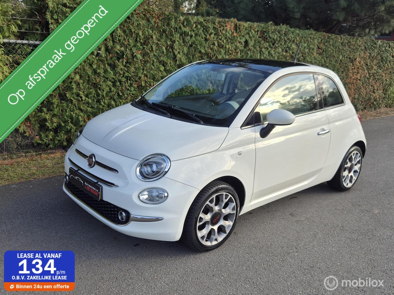 Fiat 500 - 1.2 Lounge Digitale cockpit Pdc 16 inch - AutoWereld.nl